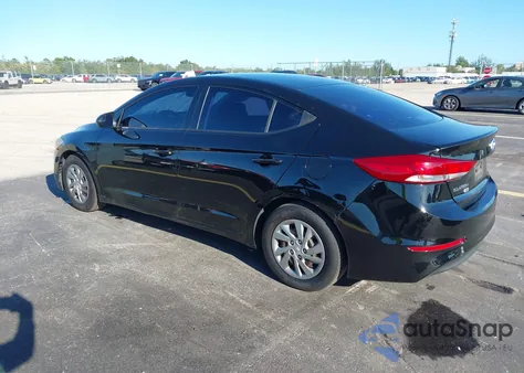 2018 Hyundai Elantra Se из США, поврежденный, VIN KMHD74LF4JU610588